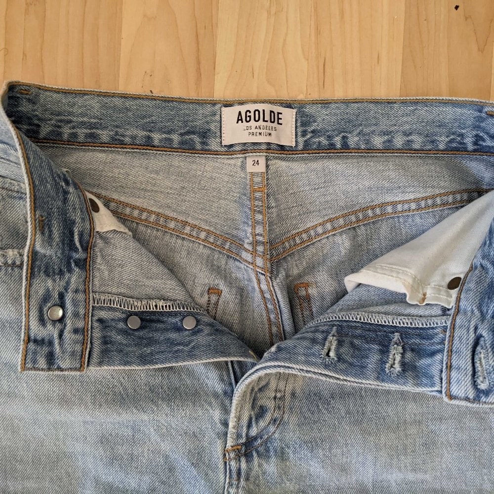 Agolde Pinch Waisted High Rise Jeans